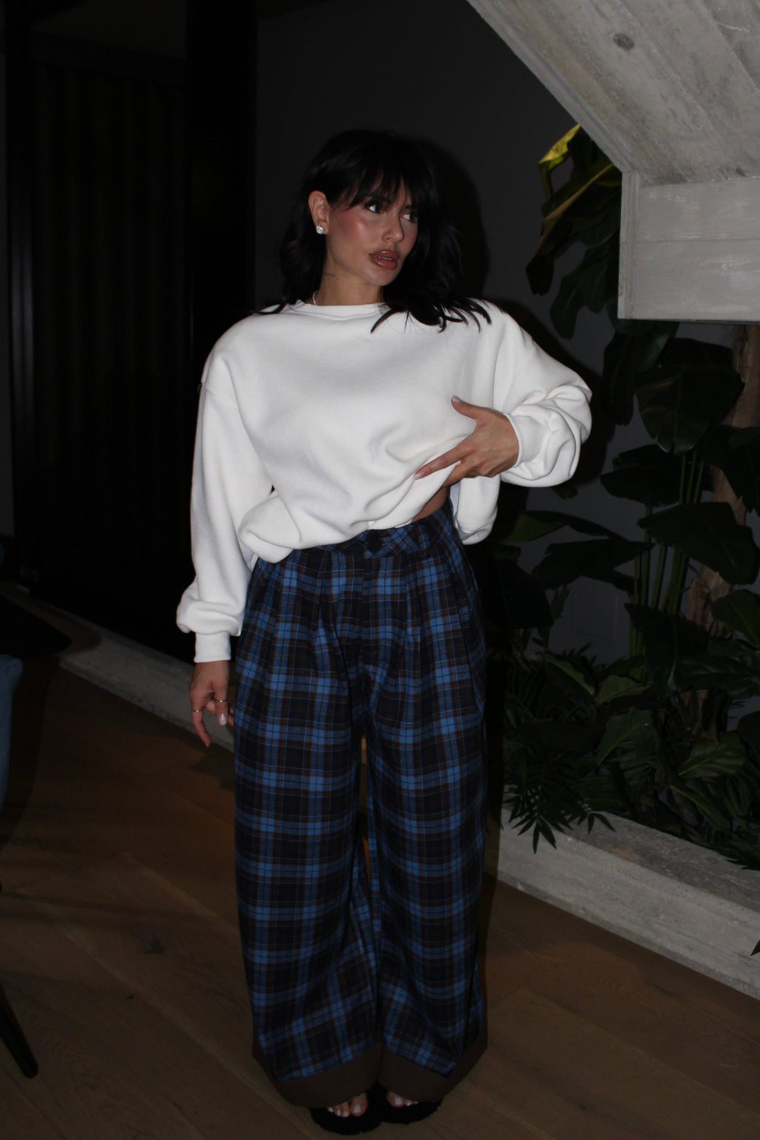 PANTALONE A QUADRI VENUS